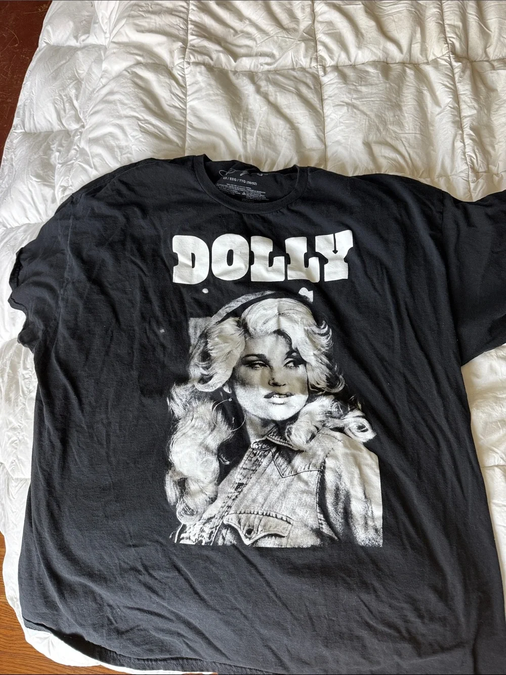 Black 'Dolly' Graphic Tee - Unbranded Kids Short Sleeve